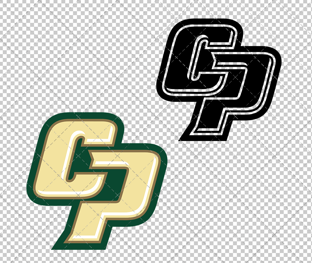 Cal Poly Mustangs Secondary 2006 0002, Svg, Dxf, Eps, Png - SvgShopArt