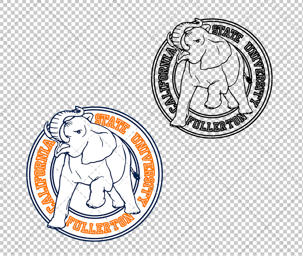 Cal State Fullerton Titans 1986, Svg, Dxf, Eps, Png - SvgShopArt