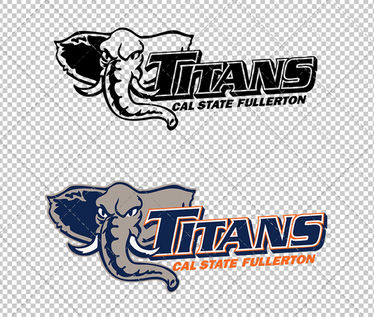 Cal State Fullerton Titans 1999, Svg, Dxf, Eps, Png - SvgShopArt