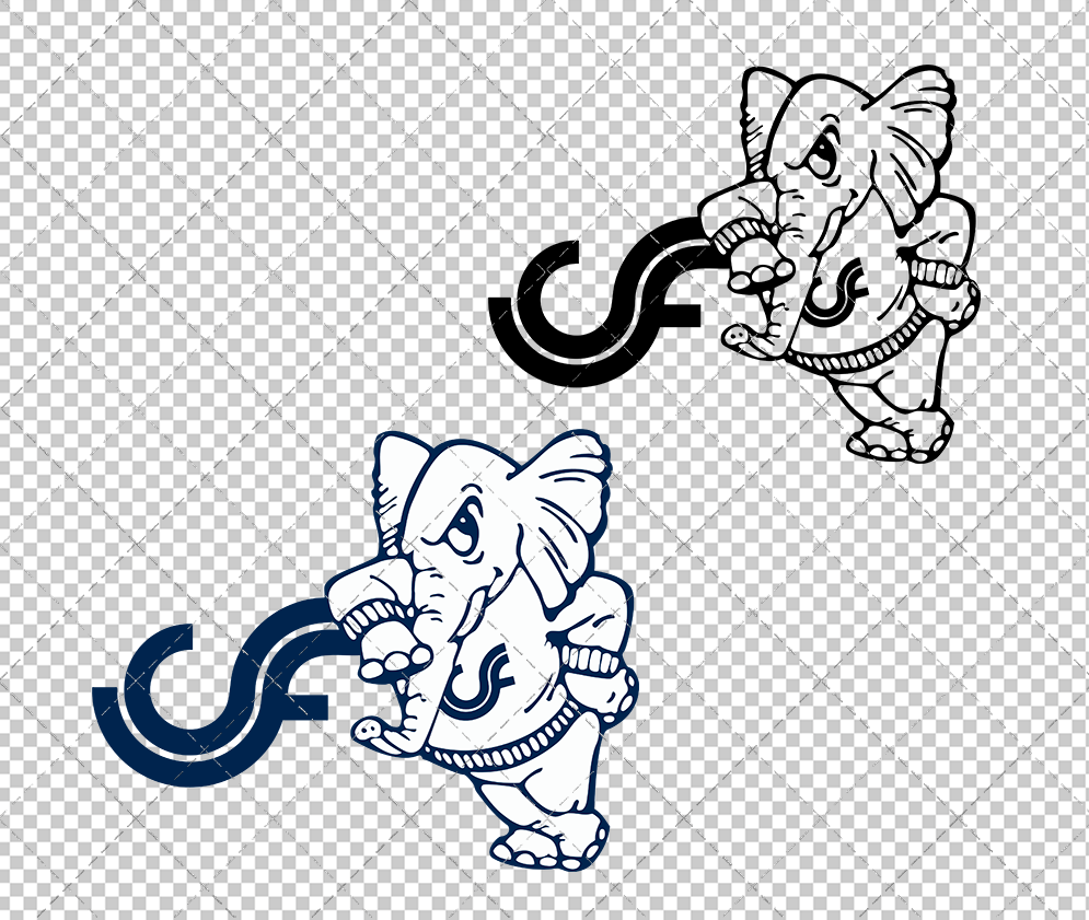 Cal State Fullerton Titans Secondary 1983 002, Svg, Dxf, Eps, Png - SvgShopArt