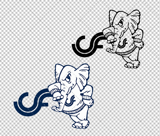 Cal State Fullerton Titans Secondary 1983 002, Svg, Dxf, Eps, Png - SvgShopArt