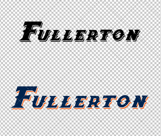 Cal State Fullerton Titans Secondary 1997 002, Svg, Dxf, Eps, Png - SvgShopArt