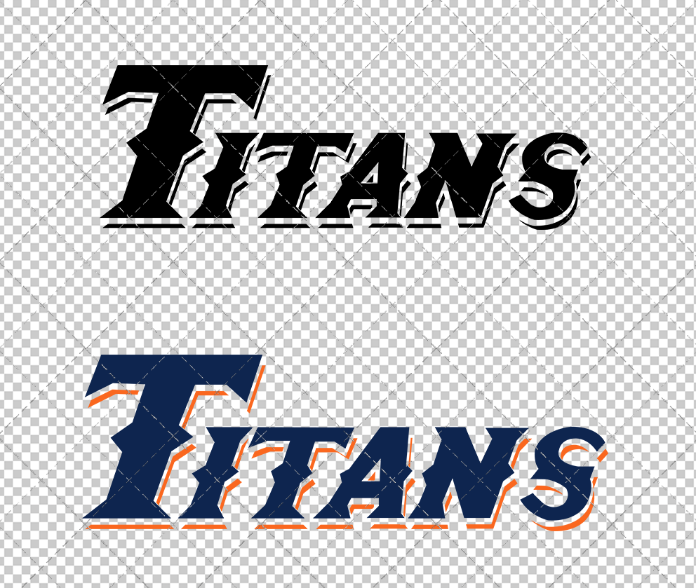 Cal State Fullerton Titans Secondary 1997 003, Svg, Dxf, Eps, Png - SvgShopArt