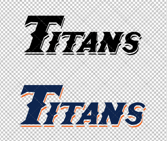 Cal State Fullerton Titans Secondary 1997 003, Svg, Dxf, Eps, Png - SvgShopArt