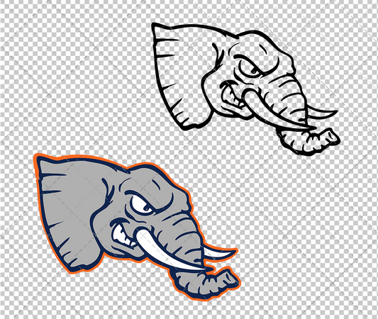 Cal State Fullerton Titans Secondary 2000, Svg, Dxf, Eps, Png - SvgShopArt