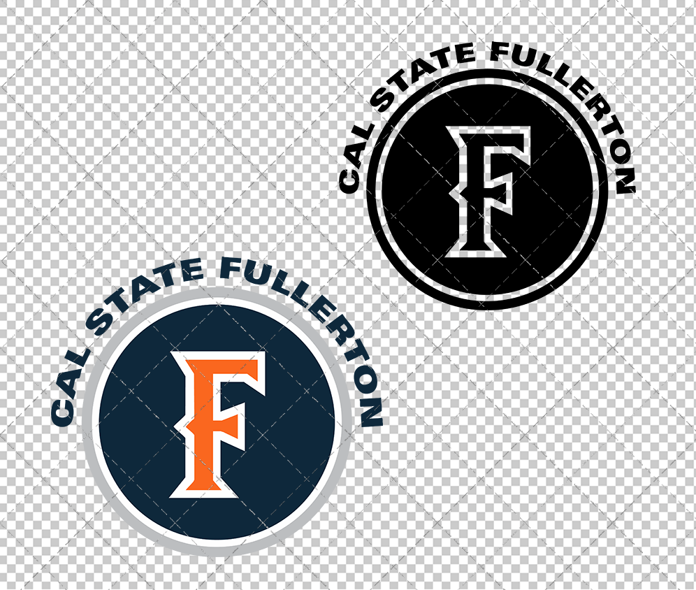Cal State Fullerton Titans Secondary 2020 005, Svg, Dxf, Eps, Png - SvgShopArt
