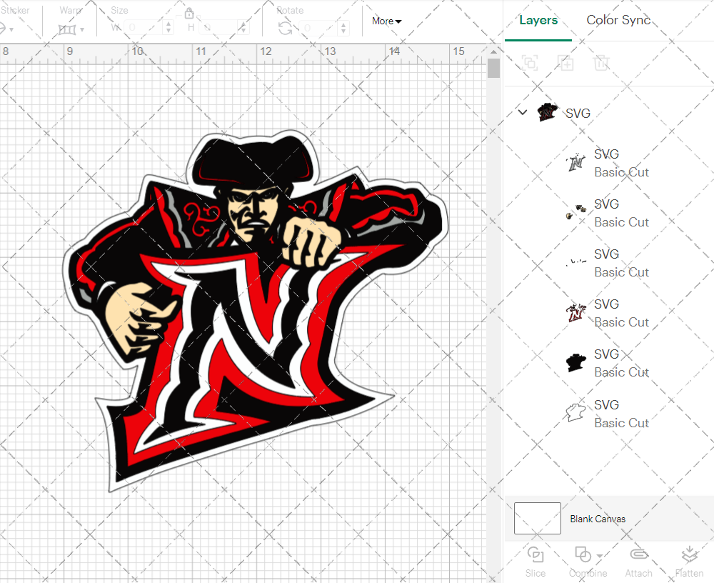 Cal State Northridge Matadors Secondary 1999 002, Svg, Dxf, Eps, Png - SvgShopArt
