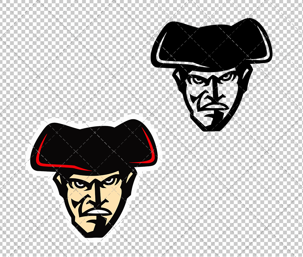 Cal State Northridge Matadors Secondary 1999 003, Svg, Dxf, Eps, Png - SvgShopArt