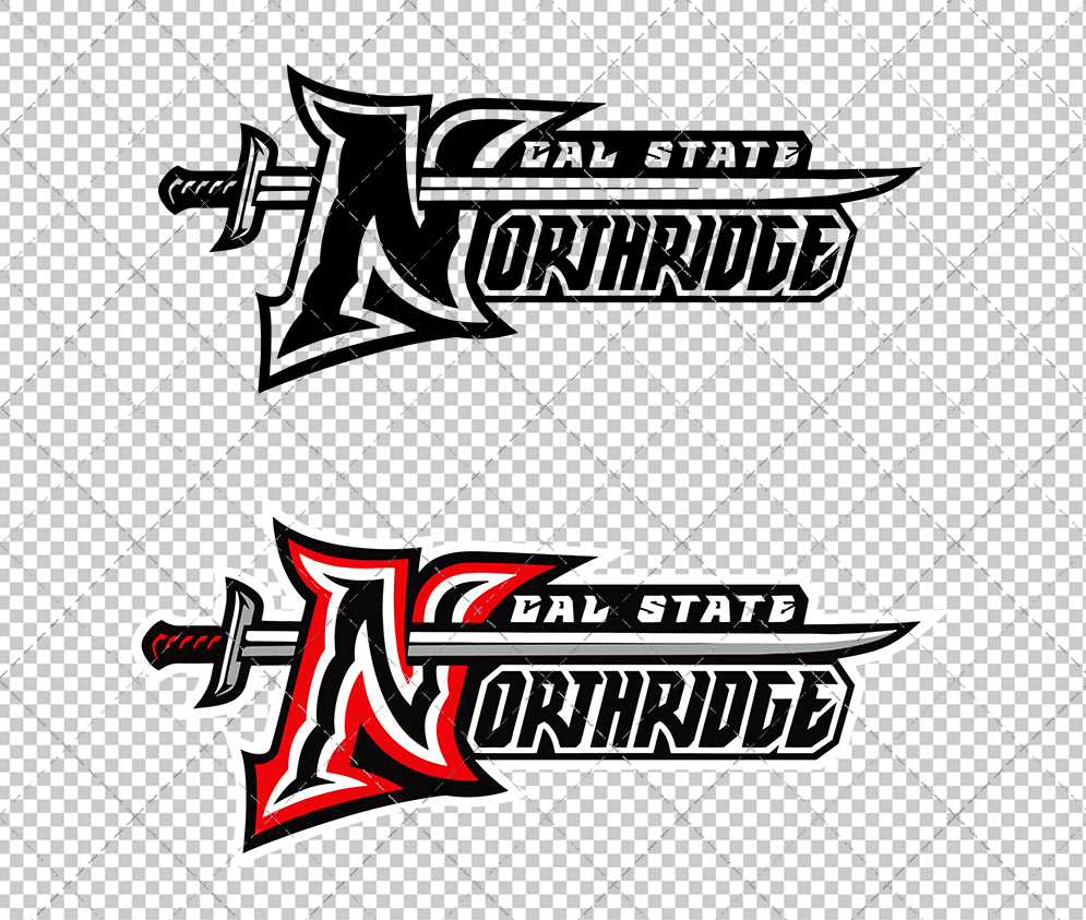 Cal State Northridge Matadors Wordmark 1999 002, Svg, Dxf, Eps, Png - SvgShopArt