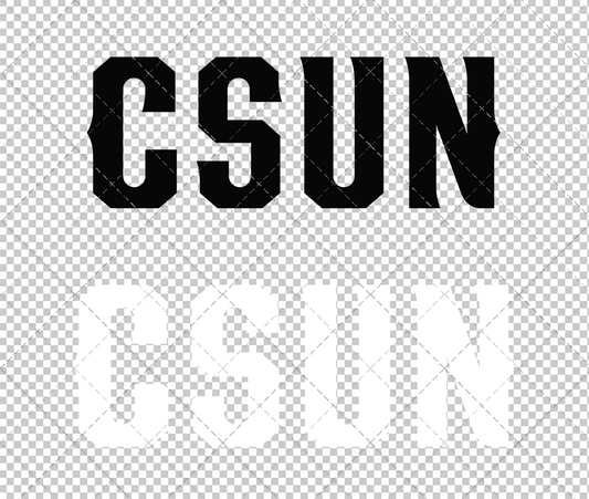 Cal State Northridge Matadors Wordmark 2014 008, Svg, Dxf, Eps, Png - SvgShopArt