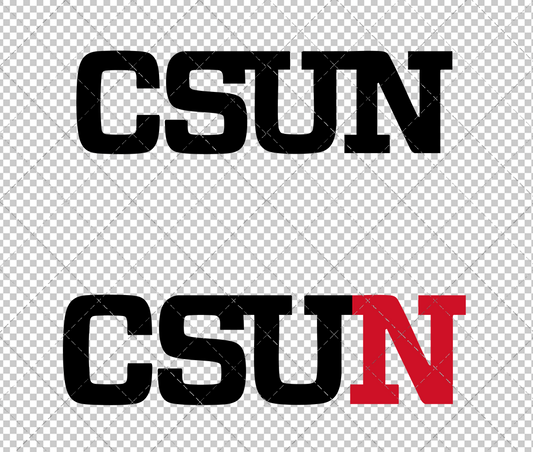 Cal State Northridge Matadors Wordmark 2023, Svg, Dxf, Eps, Png - SvgShopArt
