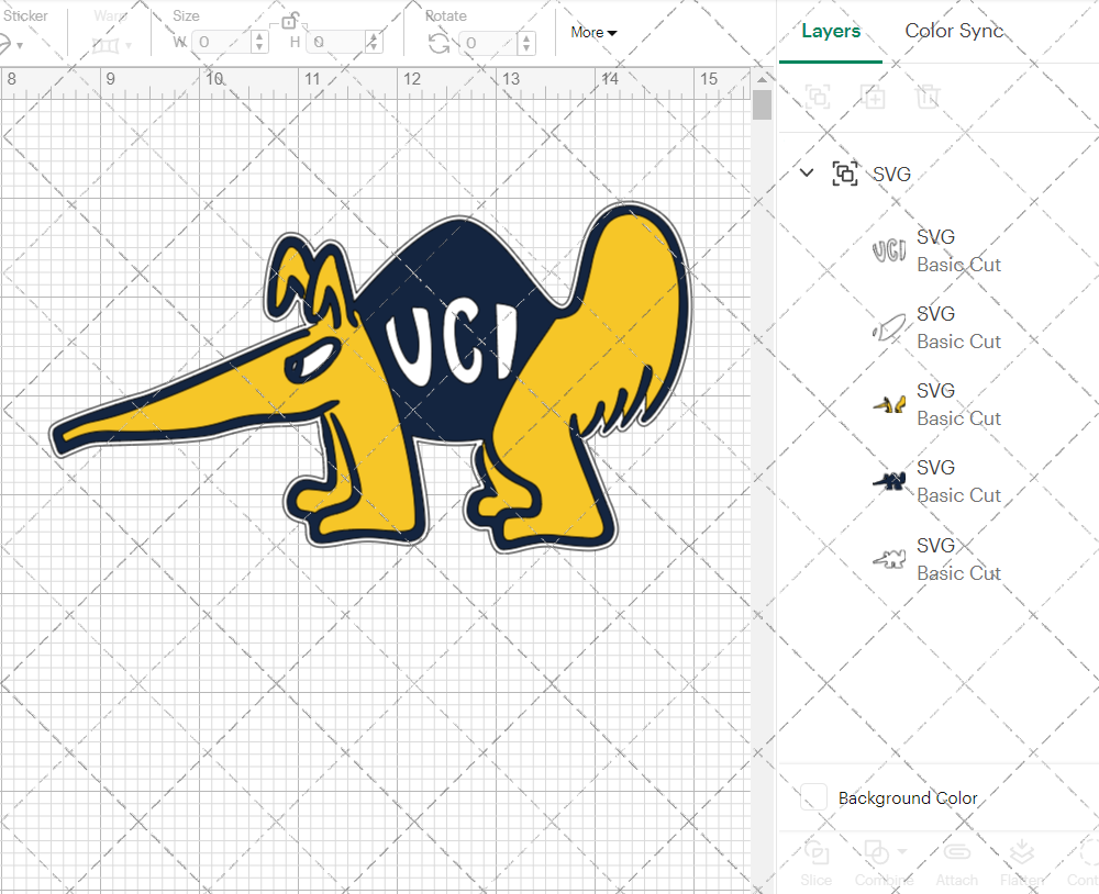 California-Irvine Anteaters 1984 002, Svg, Dxf, Eps, Png - SvgShopArt