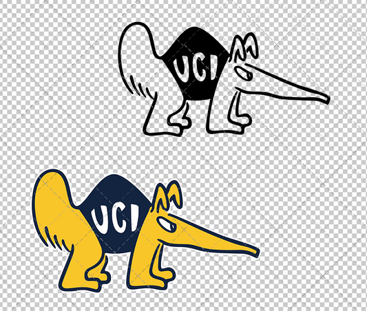 California-Irvine Anteaters 1984, Svg, Dxf, Eps, Png - SvgShopArt