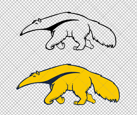 California-Irvine Anteaters Alternate 2014 002, Svg, Dxf, Eps, Png - SvgShopArt