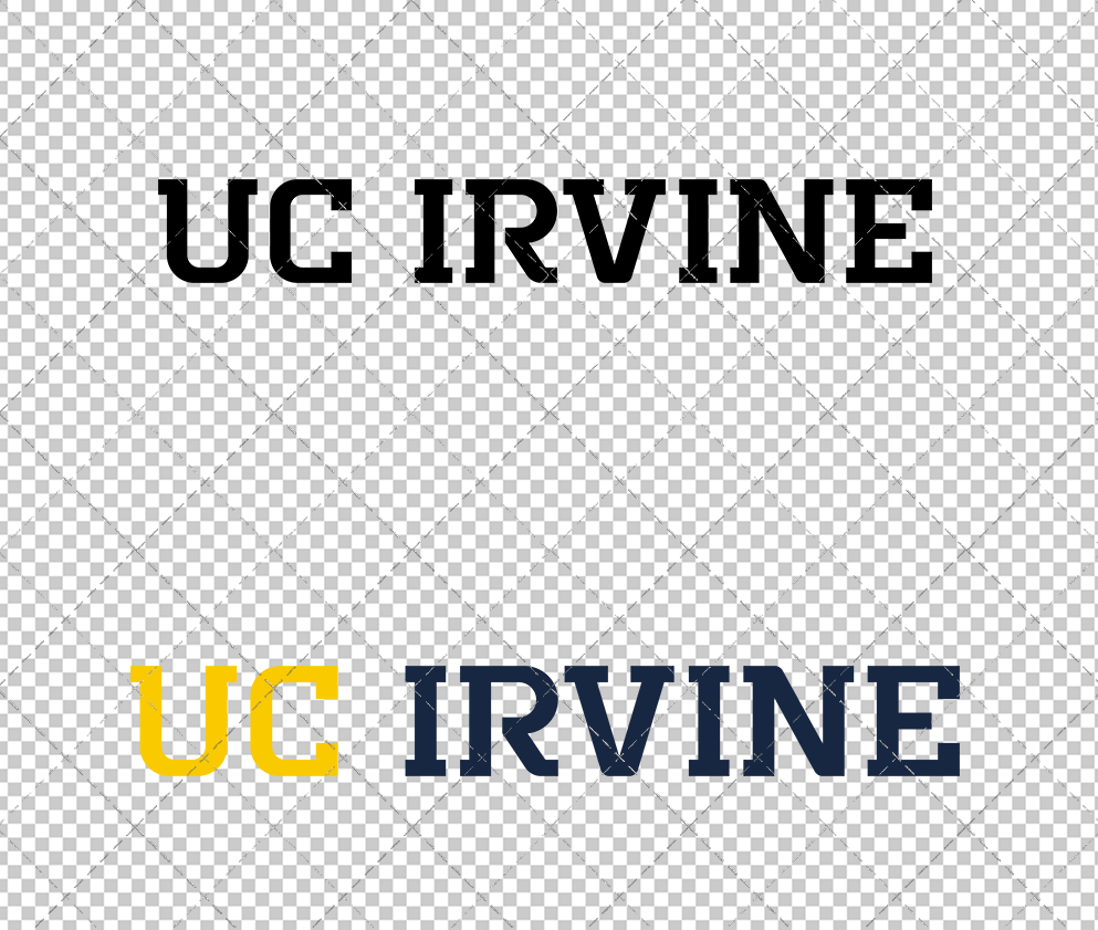 California-Irvine Anteaters Wordmark 2014, Svg, Dxf, Eps, Png - SvgShopArt