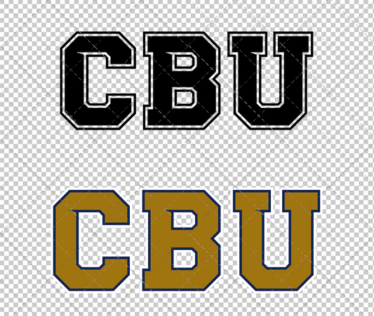 California Baptist Lancers Alternate 2017 004, Svg, Dxf, Eps, Png - SvgShopArt