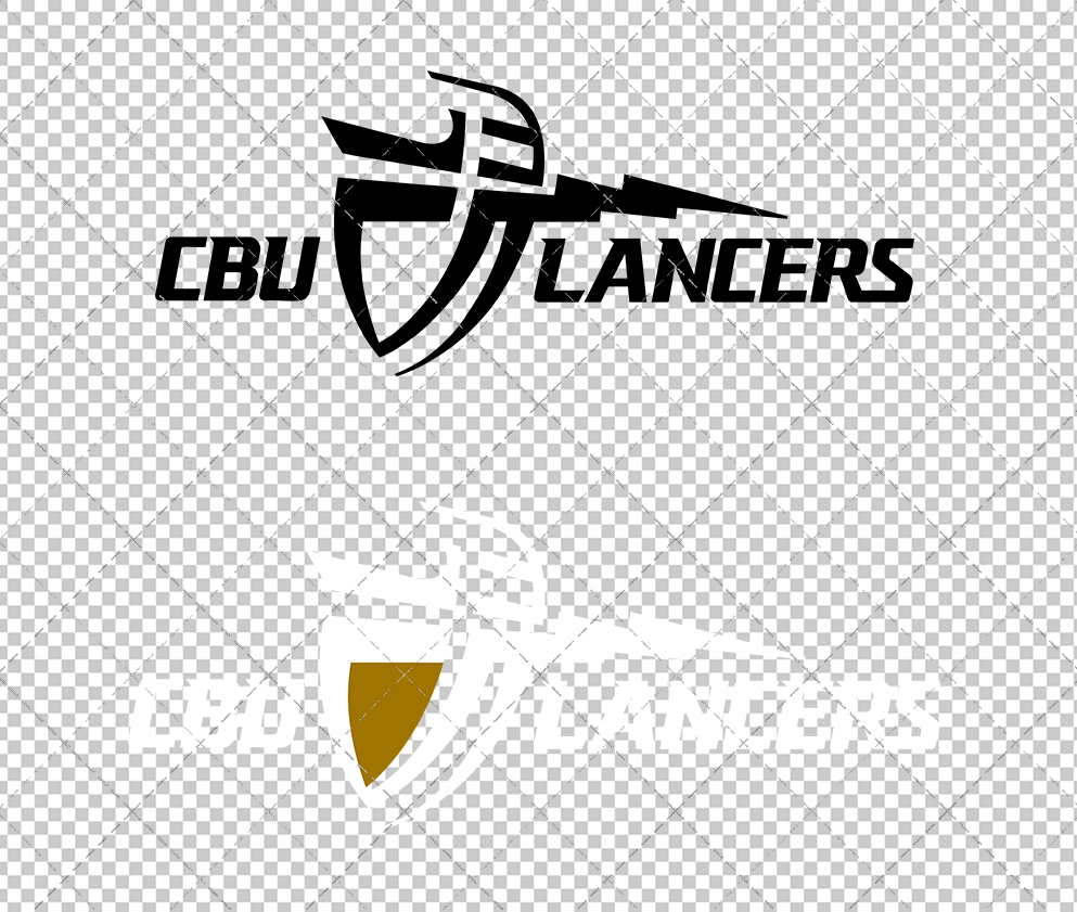 California Baptist Lancers Alternate 2017 009, Svg, Dxf, Eps, Png - SvgShopArt