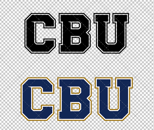 California Baptist Lancers Alternate 2017, Svg, Dxf, Eps, Png - SvgShopArt