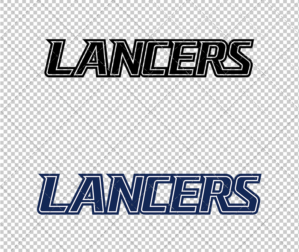 California Baptist Lancers Wordmark 2017 014, Svg, Dxf, Eps, Png - SvgShopArt