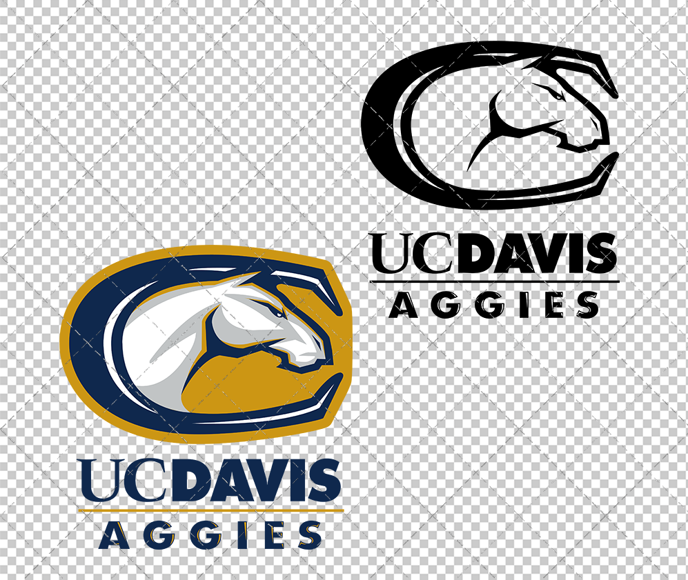 California Davis Aggies 1999, Svg, Dxf, Eps, Png - SvgShopArt