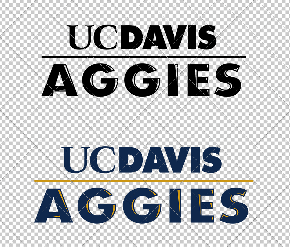 California Davis Aggies Wordmark 1999, Svg, Dxf, Eps, Png - SvgShopArt
