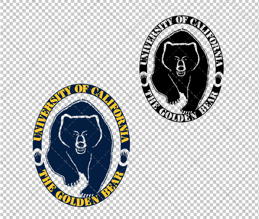 California Golden Bears Alternate 1982, Svg, Dxf, Eps, Png - SvgShopArt
