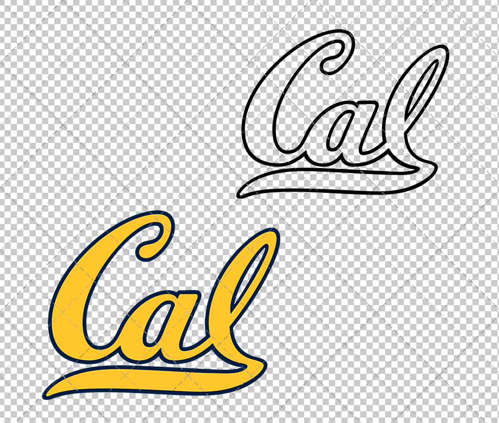 California Golden Bears Secondary 1978 003, Svg, Dxf, Eps, Png - SvgShopArt
