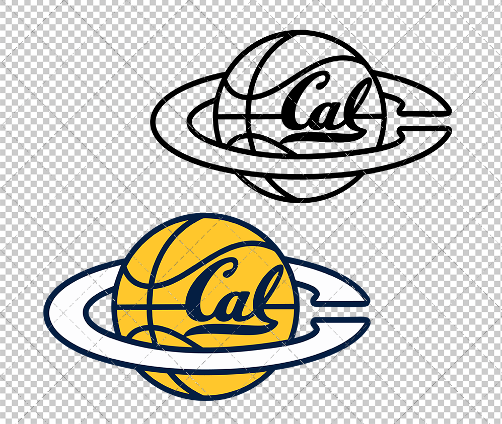 California Golden Bears Secondary 1996, Svg, Dxf, Eps, Png - SvgShopArt