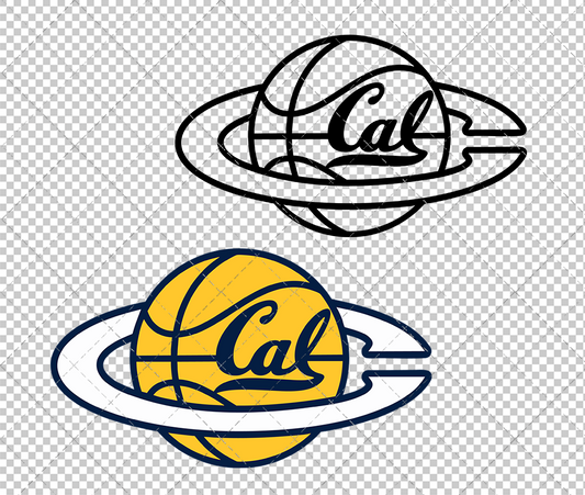 California Golden Bears Secondary 1996, Svg, Dxf, Eps, Png - SvgShopArt
