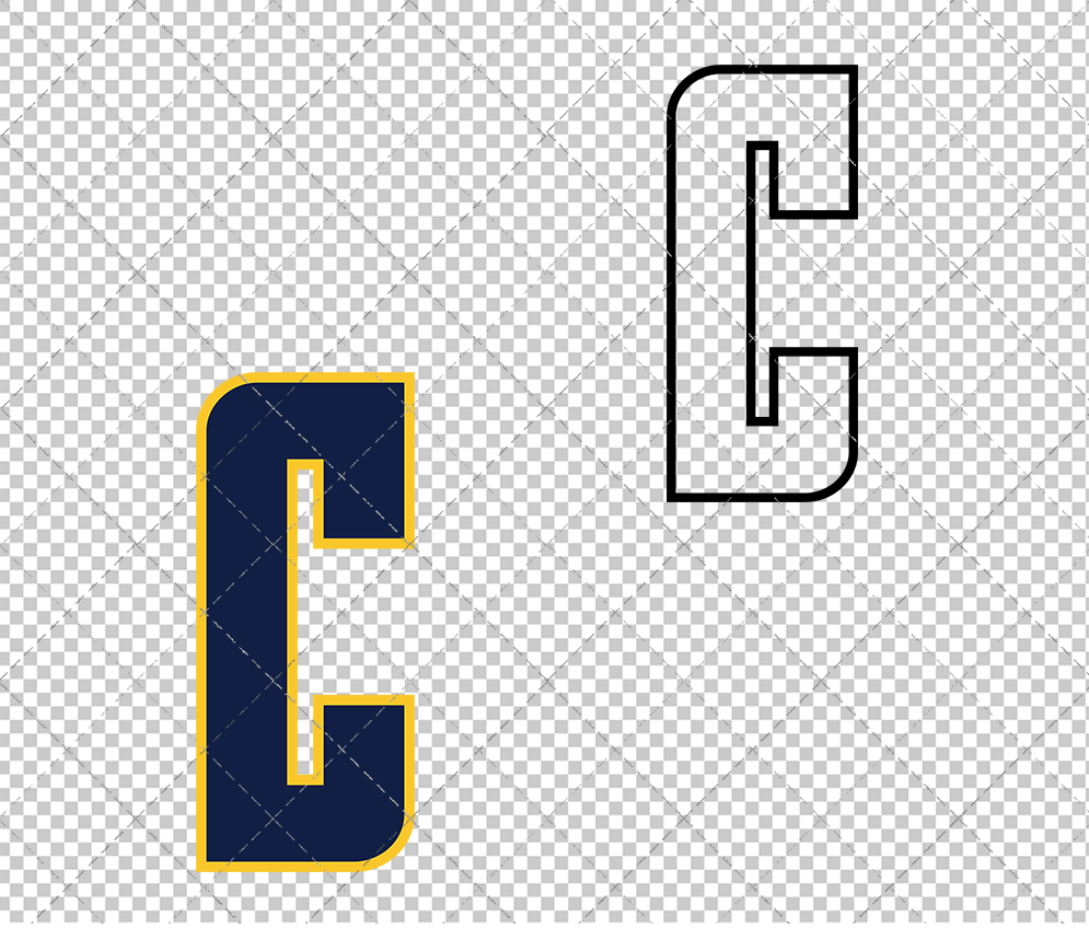 California Golden Bears Secondary 2013 003, Svg, Dxf, Eps, Png - SvgShopArt