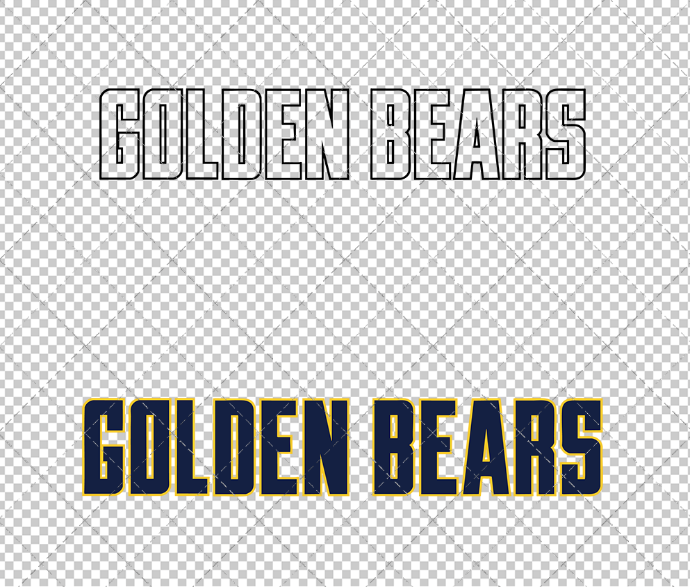 California Golden Bears Wordmark 2013 004, Svg, Dxf, Eps, Png - SvgShopArt