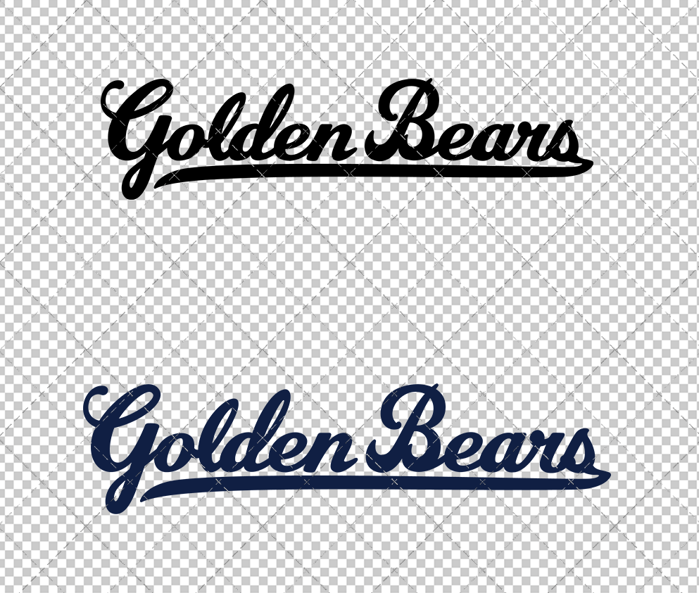 California Golden Bears Wordmark 2017 003, Svg, Dxf, Eps, Png - SvgShopArt