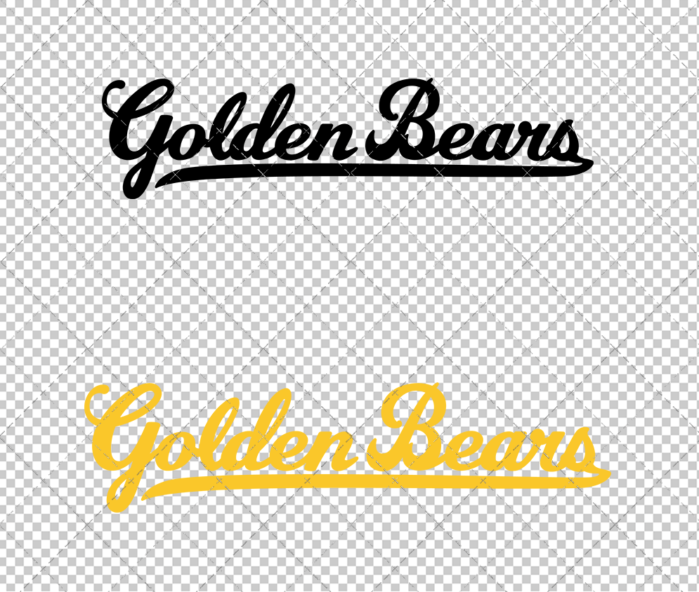 California Golden Bears Wordmark 2017 004, Svg, Dxf, Eps, Png - SvgShopArt