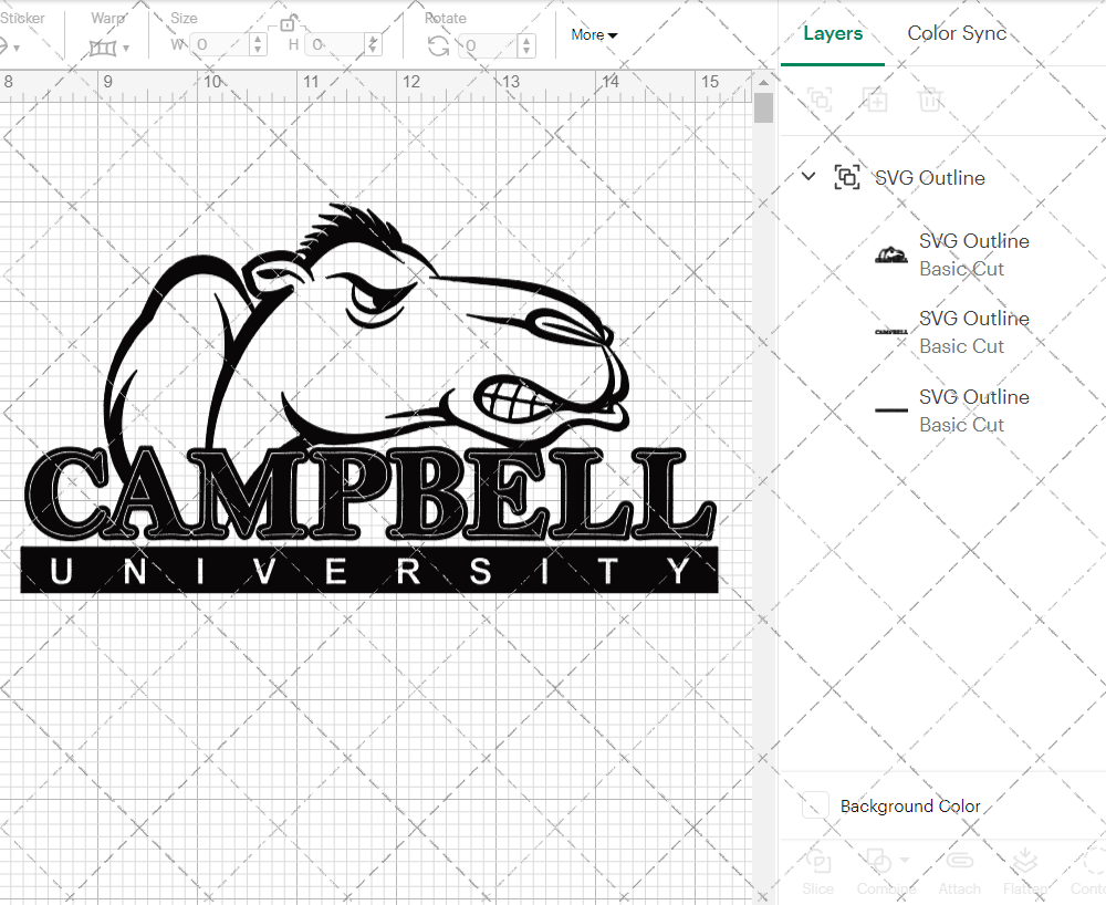 Campbell Fighting Camels 2005, Svg, Dxf, Eps, Png - SvgShopArt