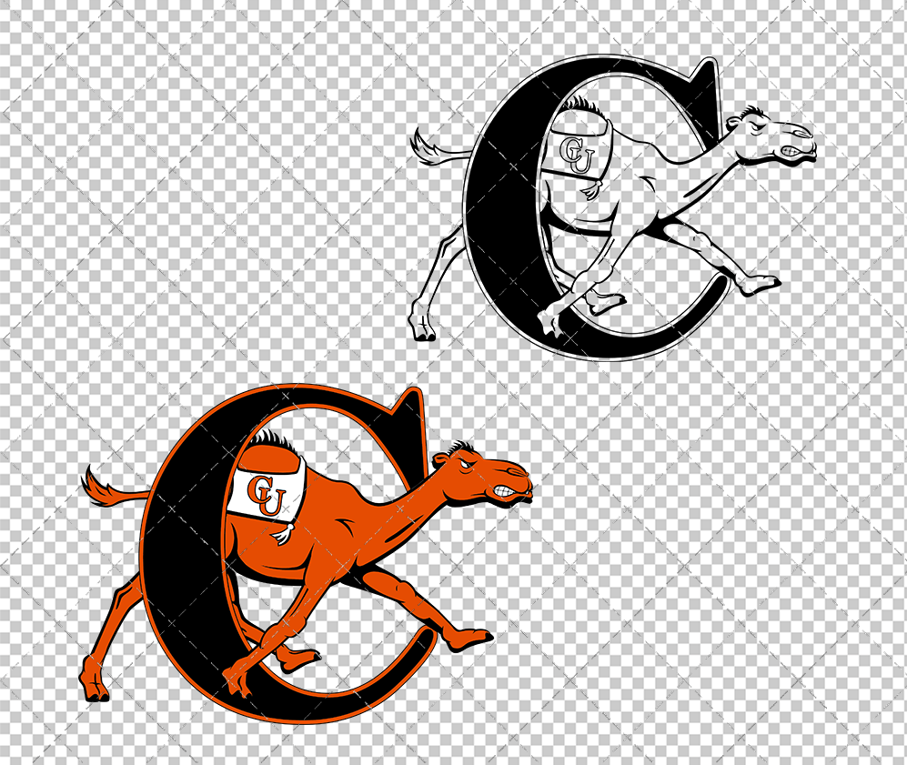 Campbell Fighting Camels 2008, Svg, Dxf, Eps, Png - SvgShopArt