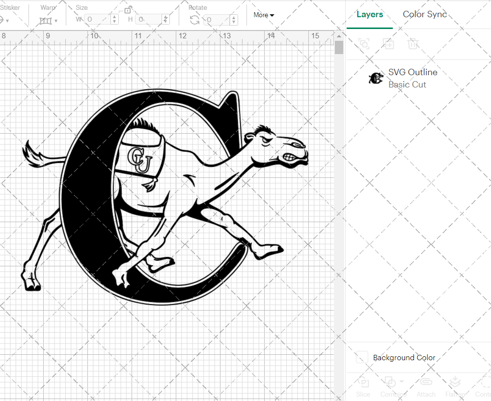Campbell Fighting Camels 2008, Svg, Dxf, Eps, Png - SvgShopArt