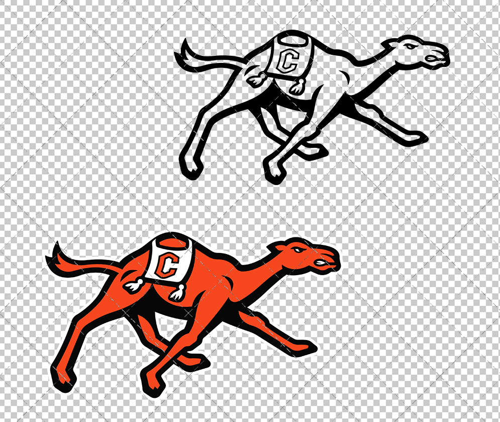 Campbell Fighting Camels 2023, Svg, Dxf, Eps, Png - SvgShopArt
