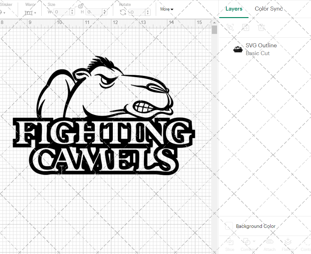 Campbell Fighting Camels Alternate 2005 002, Svg, Dxf, Eps, Png - SvgShopArt