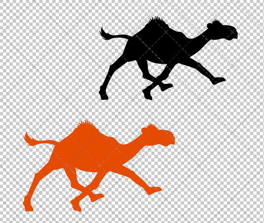 Campbell Fighting Camels Alternate 2008 003, Svg, Dxf, Eps, Png - SvgShopArt