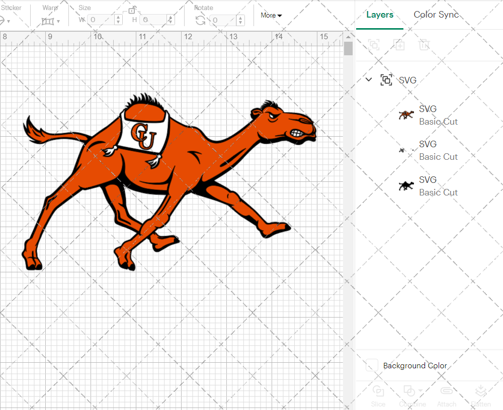 Campbell Fighting Camels Alternate 2008, Svg, Dxf, Eps, Png - SvgShopArt
