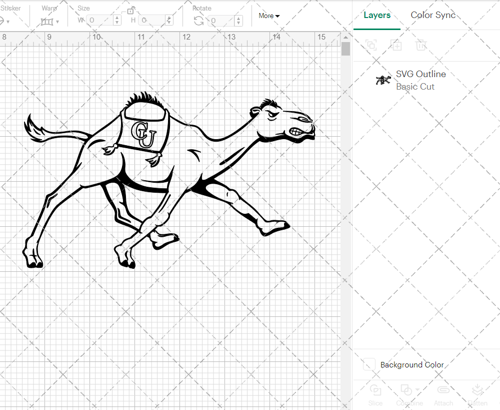 Campbell Fighting Camels Alternate 2008, Svg, Dxf, Eps, Png - SvgShopArt