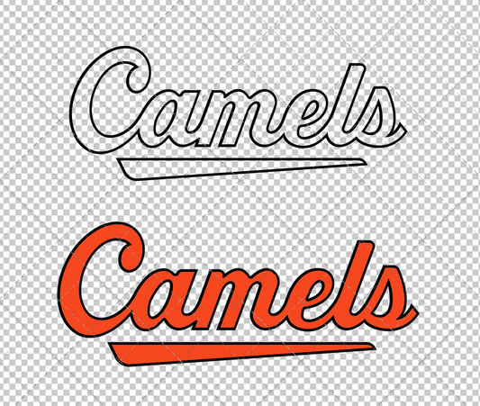 Campbell Fighting Camels Jersey 2023 006, Svg, Dxf, Eps, Png - SvgShopArt