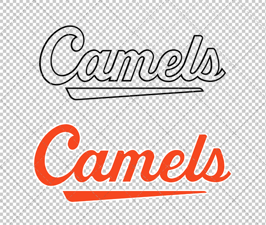 Campbell Fighting Camels Jersey 2023 007, Svg, Dxf, Eps, Png - SvgShopArt