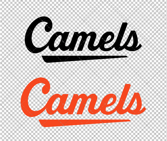 Campbell Fighting Camels Jersey 2023 009, Svg, Dxf, Eps, Png - SvgShopArt