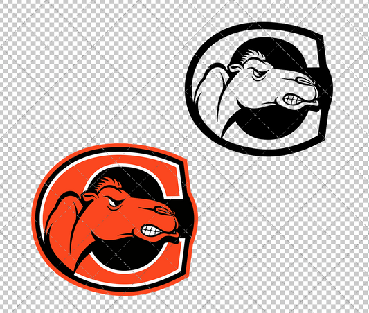 Campbell Fighting Camels Secondary 2005 006, Svg, Dxf, Eps, Png - SvgShopArt
