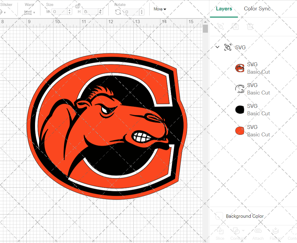 Campbell Fighting Camels Secondary 2005 006, Svg, Dxf, Eps, Png - SvgShopArt