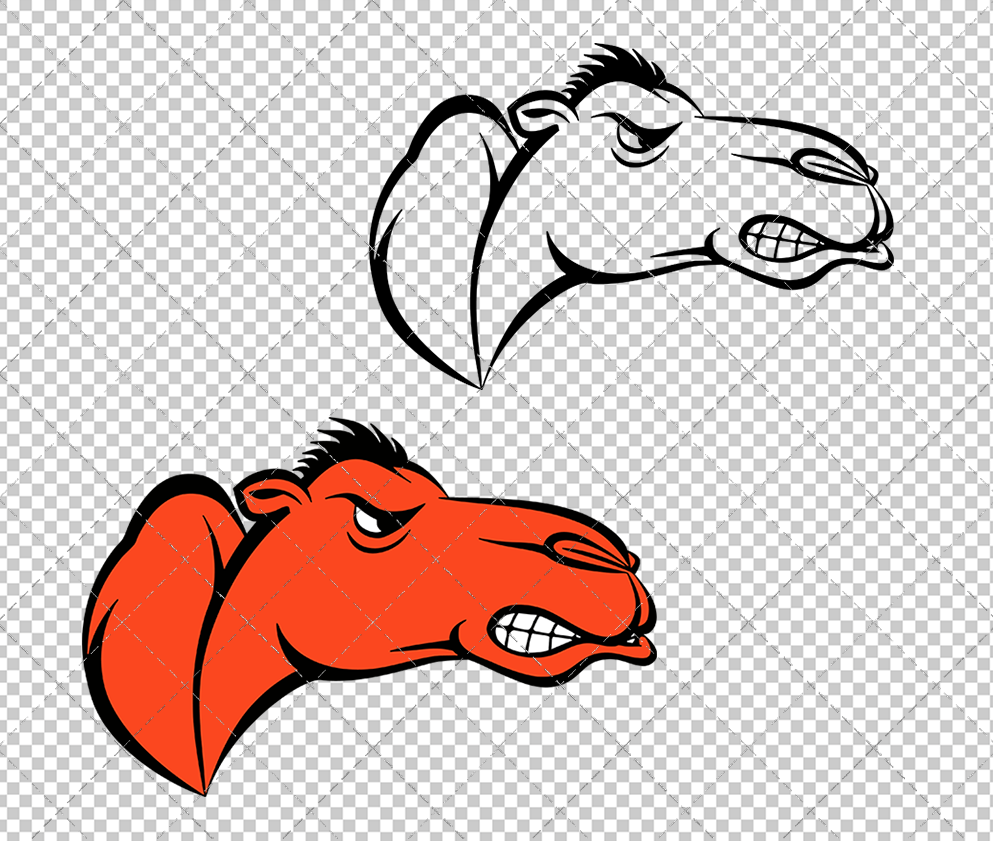 Campbell Fighting Camels Secondary 2005 007, Svg, Dxf, Eps, Png - SvgShopArt
