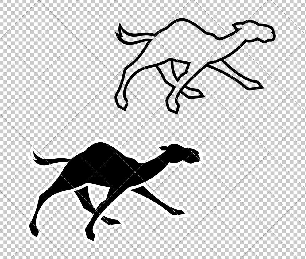 Campbell Fighting Camels Secondary 2023 008, Svg, Dxf, Eps, Png - SvgShopArt