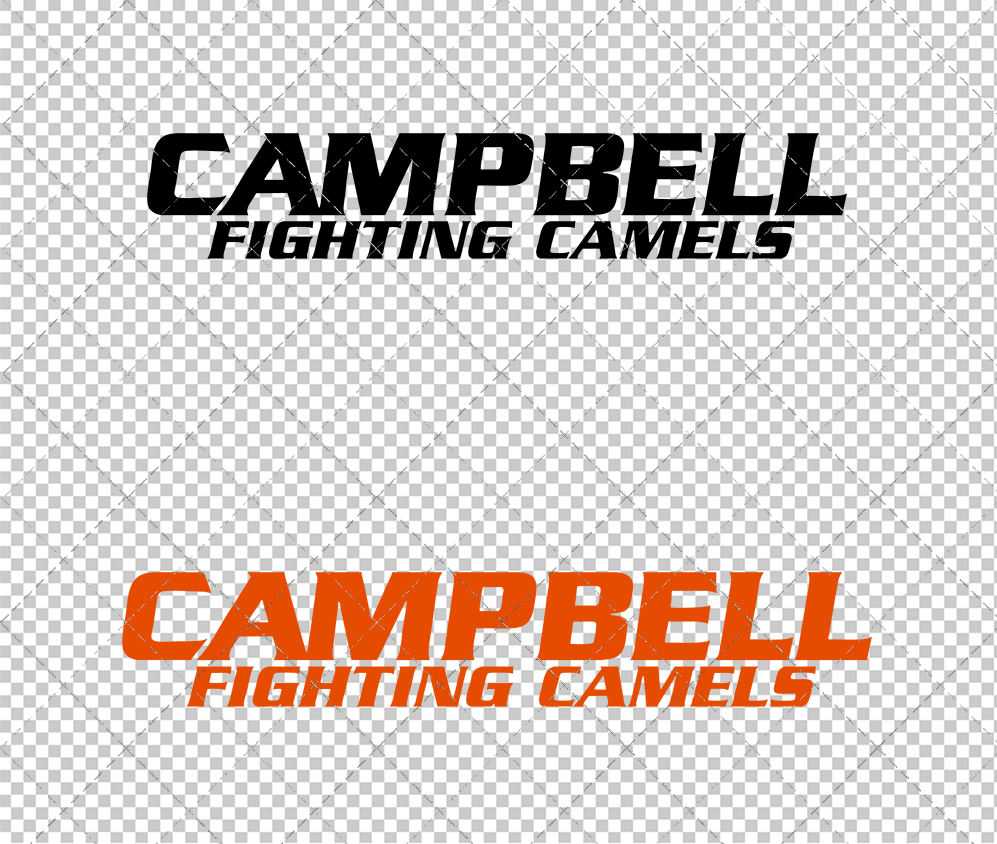 Campbell Fighting Camels Wordmark 2008, Svg, Dxf, Eps, Png - SvgShopArt