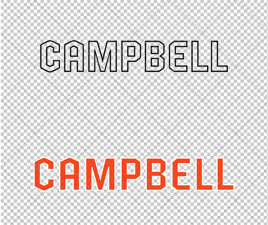 Campbell Fighting Camels Wordmark 2023 002, Svg, Dxf, Eps, Png - SvgShopArt